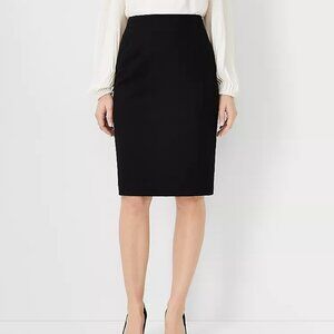 Ann Taylor Black Pencil Skirt